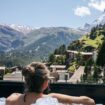 A jacuzzi adjacent to THE OMNIA’s wellness area offers terrific views of the Matterhorn in Zermatt, Switzerland, Pinterest. Photo courtesy of THE OMNIA