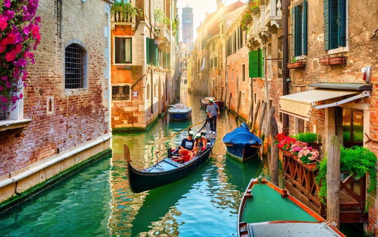 Gondola in Venice, Italy