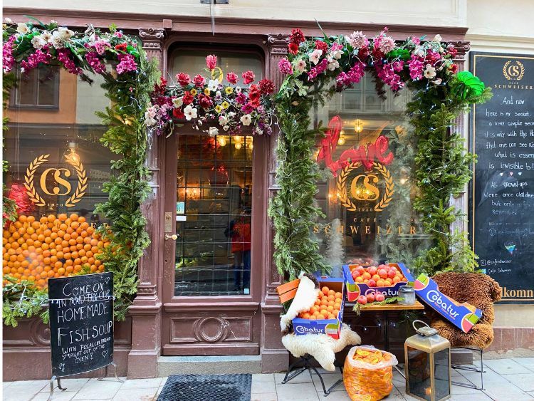 Pretty shop in Gamla Stan. Photo by Tom Hall