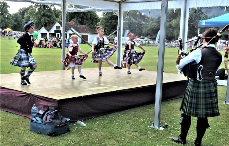 The costumes and intricate steps of Scottish dancers are a big drawer to Scotland’s Highland Games