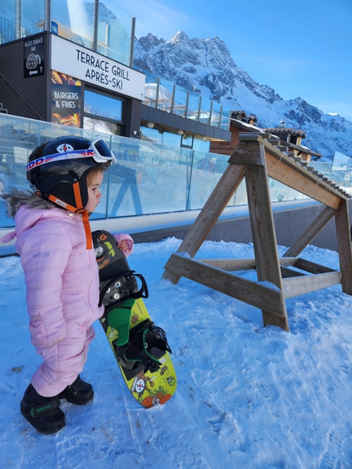 Passo Tonale is a great place for skiiers of all ages.