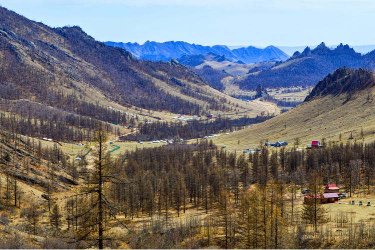 The view from the Aryapala Meditation Temple. Photo by Richie Henry