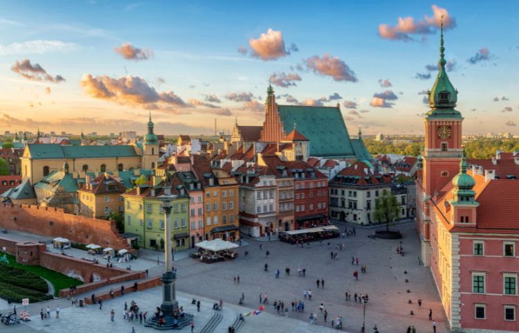 Warsaw, Poland. Photo by Canva