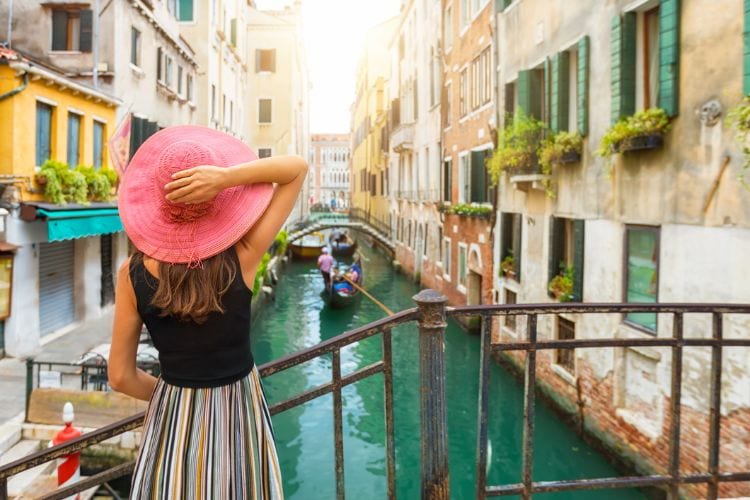 Woman in Venice