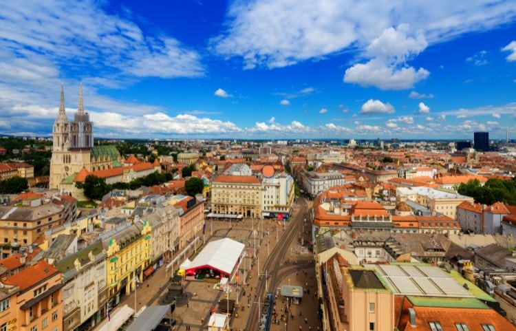 Zagreb, Croatia. Photo by Canva