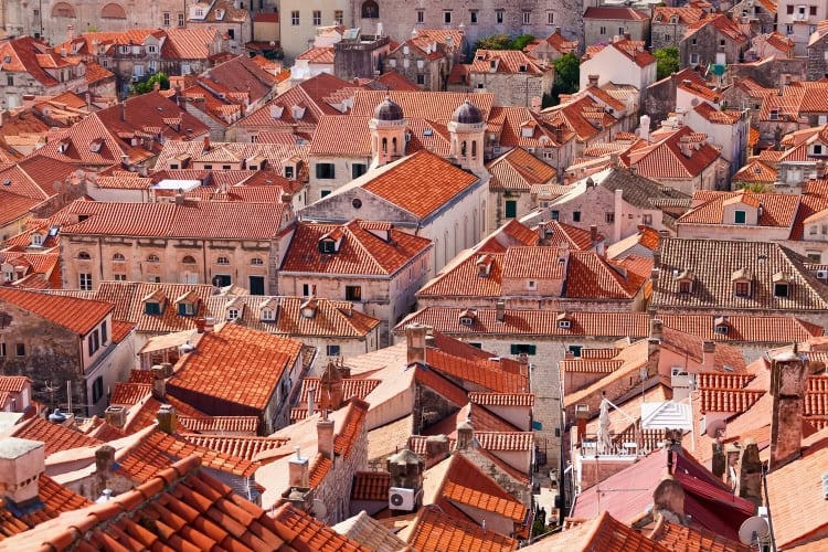 Aerial view of Dubrovnik's Old Town. Photo by seregalsv / Getty Images via Canva