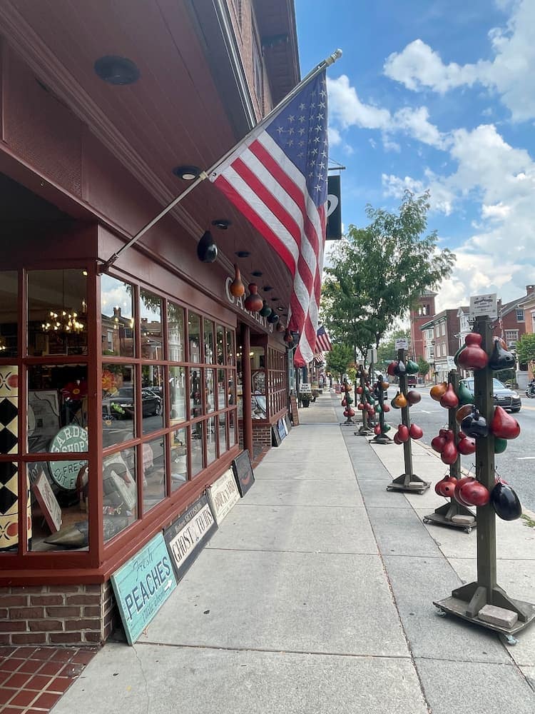 Downtown Gettysburg. Photo by Debbie Stone