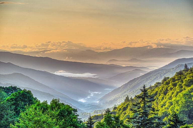 The Great Smoky Mountains. Photo by johnandersonphoto from Getty Images via Canva