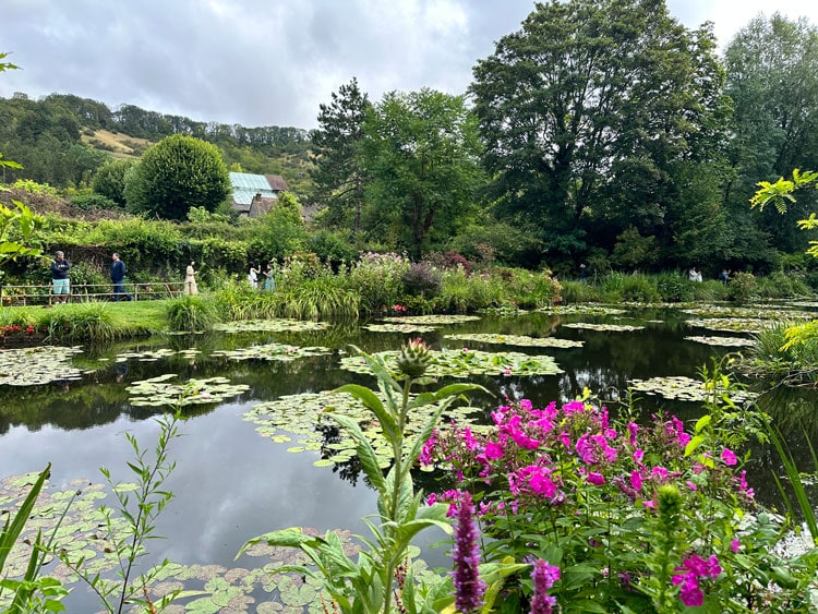 Lilly pond garden at Claude Monet home in Giverny, France. Photo by Janna Graber