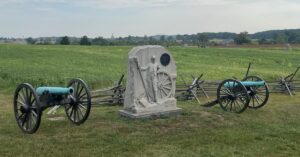 Monuments and Cannons are Everywhere. Photo by Debbie Stone