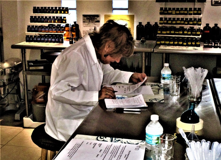 Channeling a Chemist in the Making of Perfume.