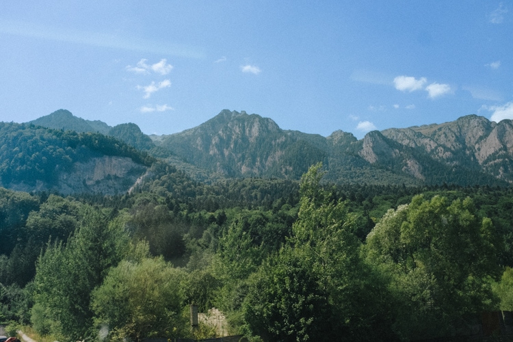 Mountains overlooking Sinaia