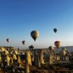 The hot air balloons over Love Valley, Pinterest. Photo by Lucy Arundell