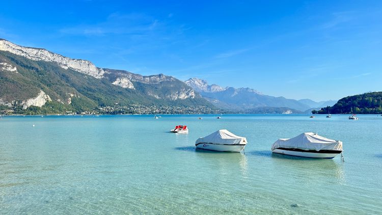 The stunning Lac d’Annecy on a beautiful September afternoon. Photo by Isabella Miller