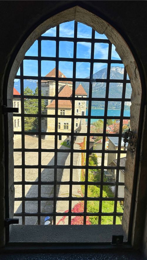 The view from Chateau d’Annecy. Photo by Isabella Miller