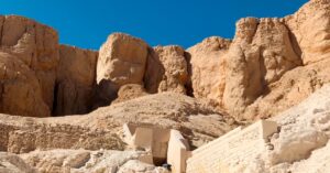 Tombs entry. Valley of the Kings, Luxor. Photo by Jouja Shaker