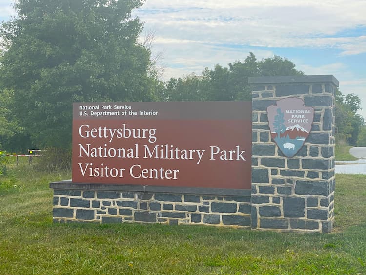 Welcome to Gettysburg National Military Park Visitor Center. Photo by Debbie Stone