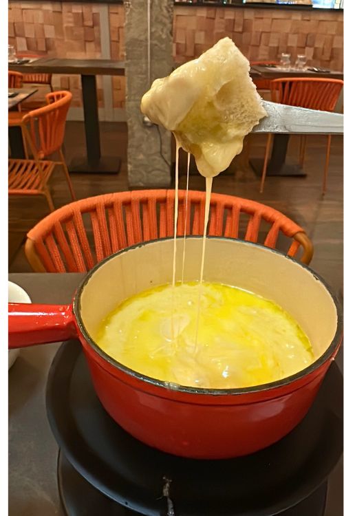World renowned fondue. Photo by Isabella Miller