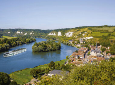 Scenic Gem, a river cruise in Normandy, France.