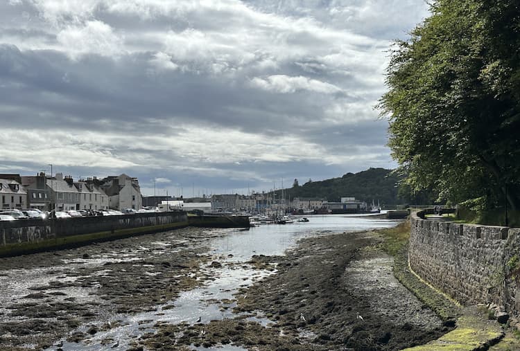 Bayhead River, Stornoway Harbor, Stornoway, Isle of Lewis. Photo by Jerry Olivas