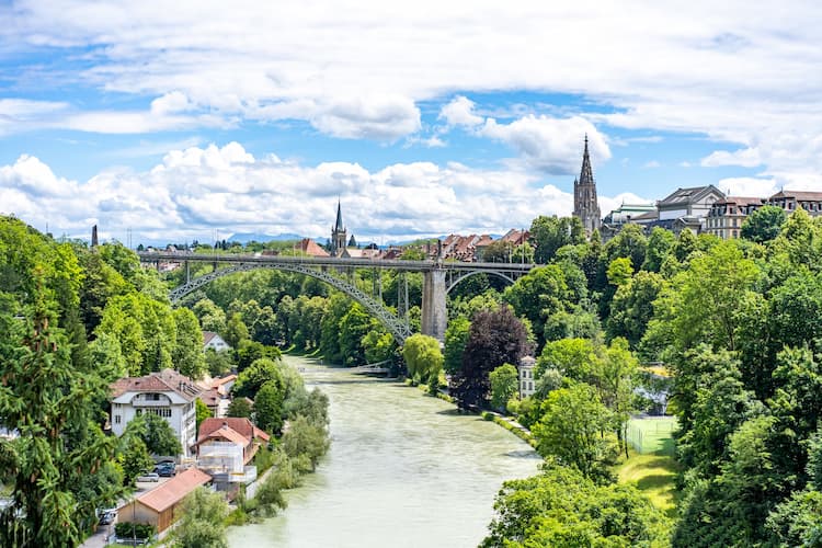 Bern in Switzerland. Photo by Alin Andersen, Unsplash