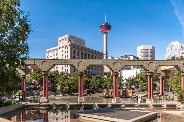 Calgary Olympic Plaza