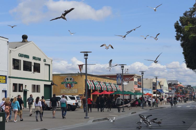 Cannery Row in Monterey California