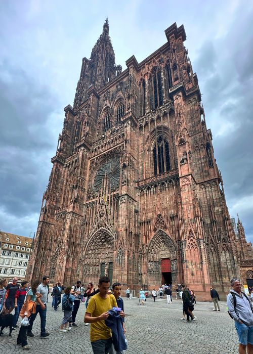 Cathédrale Notre-Dame in Strasbourg, France. Photo by Isabella Miller