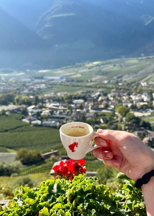 Coffee with a View. Photo by Isabella Miller