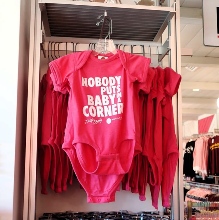 A “You Don’t Put Baby in a Corner” Attire for a …well, baby