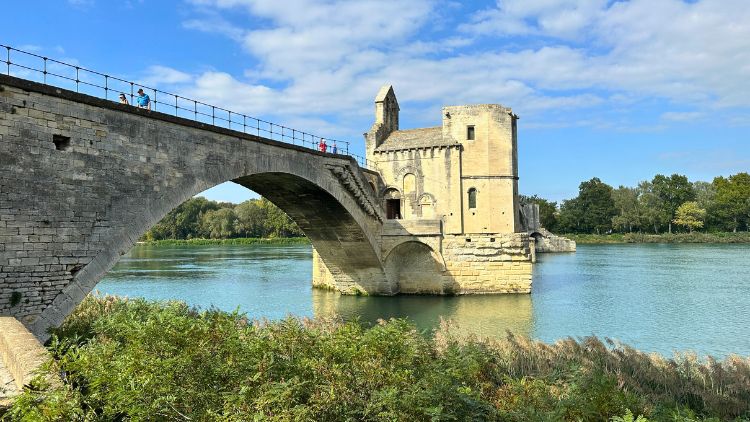 Pont Saint-Bénézet in Avignon, France. Photo by Isabella Miller