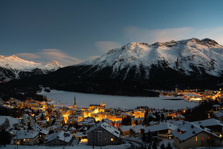 St. Moritz, Switzerland. Photo by Sepp Rutz, Unsplash