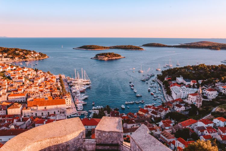 The Croatian Island of Hvar. Photo by Aleksandra Krasinska