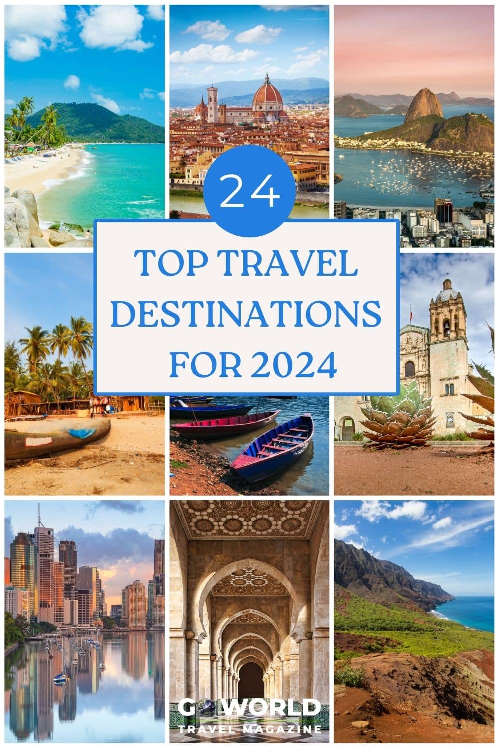 Plan your travel in 2024 with this exciting list of destinations in Europe, Mexico, Asia and beyond, covering top sights, food and activities.
