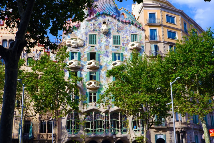 Casa Batlló in Barcelona, Spain