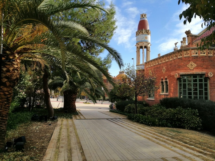 Hospital de Sant Pau in Barcelona, Spain