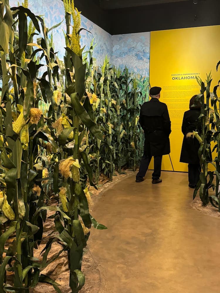 Check out the corn in the "Oklahoma" exhibit. Photo by Debbie Stone