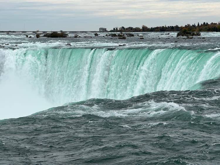 Get up close and personal with Horseshoe Falls on the Canadian side. Photo by Debbie Stone