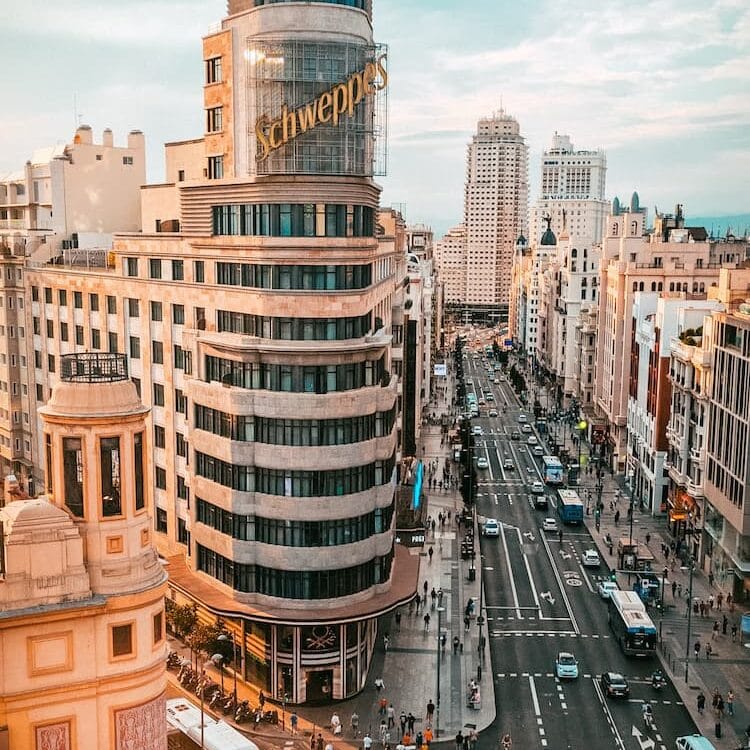 Madrid, Spain. Photo by Jordi Moncasi, Unsplash