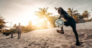 An Afternoon on a Beach in Mozambique