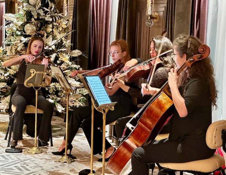 Lastara String Project performs in the Grand Lounge