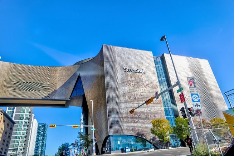Studio Bell and the National Music Center in Calgary. Photo by todamo via iStock