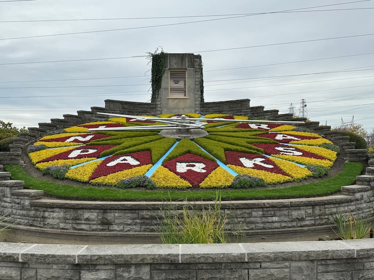The famed Floral Clock is a sight to see. Photo by Debbie Stone