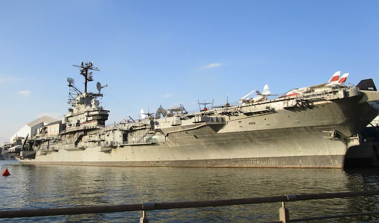 The impressive Intrepid Museum offers up a fun history lesson. Photo by Mary Casey-Sturk