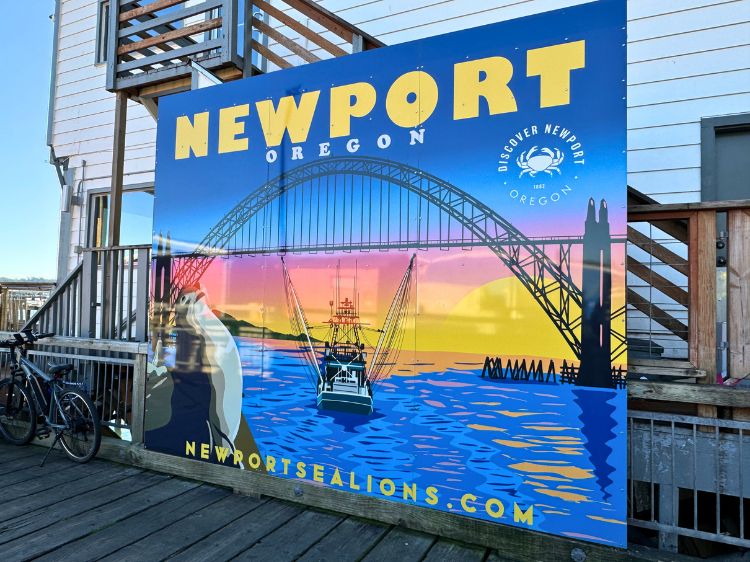 Welcome to Newport, OR!   Photo by Debbie Stone