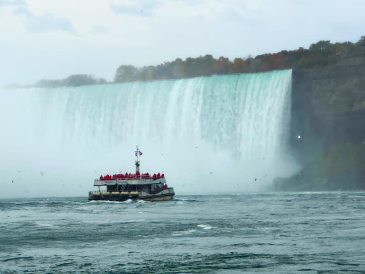 You will get wet on the Maid of the Mist. Photo by Debbie Stone