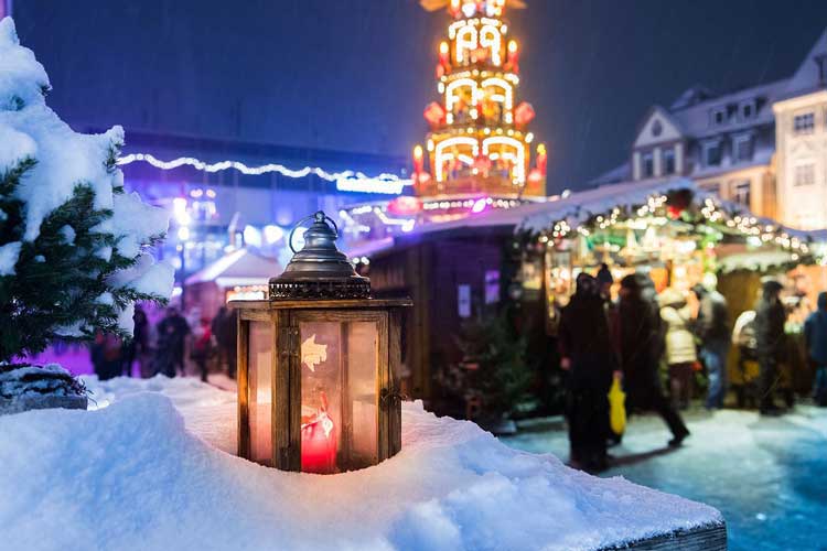 Christmas market in Fulda, Germany. Photo by Fulda Tourism