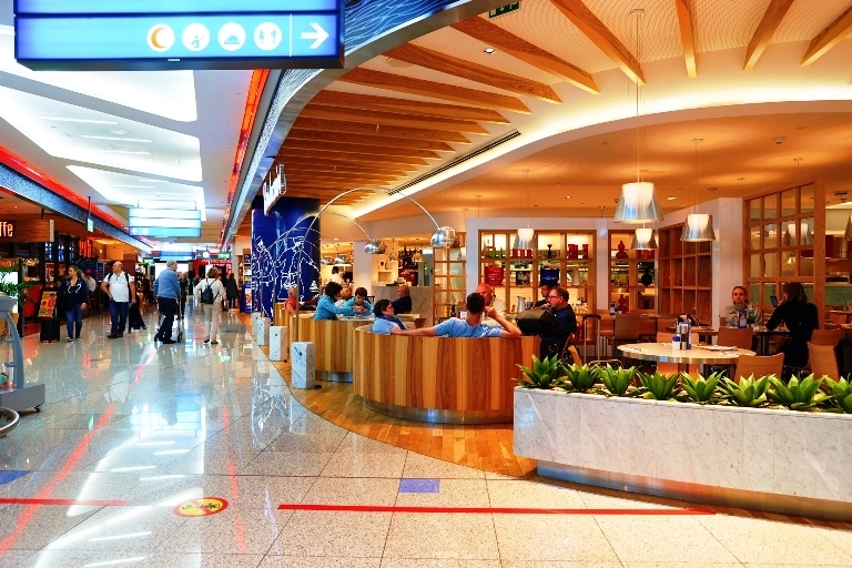 Upscale restaurants are often now a mainstay at airports nationwide