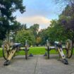 Canons at Fort Vancouver, Washington. Photo by Jacob Kali Thomas (iStock)