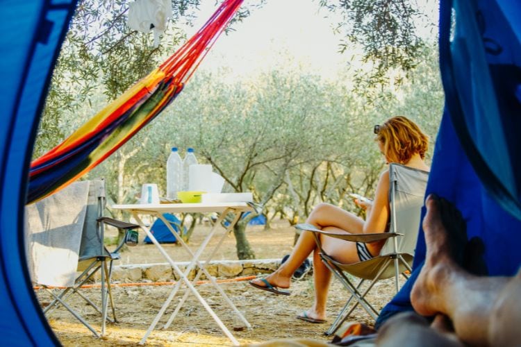Relax at a campsite in Croatia